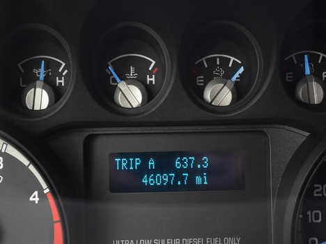USED 2017 FORD F750 HAULER TRUCK #14013-23