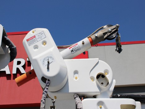 USED 2020 INTERNATIONAL CV515 BUCKET BOOM TRUCK #14026-12