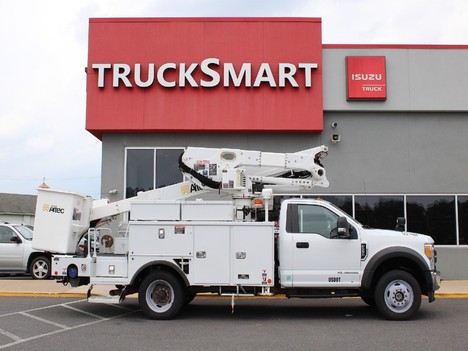USED 2017 FORD F550 BUCKET BOOM TRUCK #14028-12