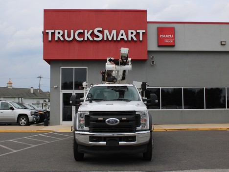 USED 2017 FORD F550 BUCKET BOOM TRUCK #14028-2