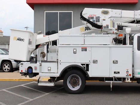 USED 2017 FORD F550 BUCKET BOOM TRUCK #14028-9