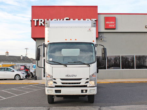 USED 2019 ISUZU NRR BOX VAN TRUCK #14035-2