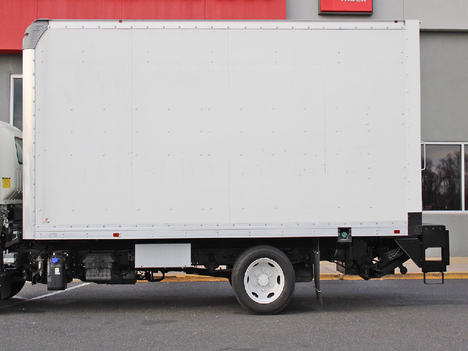 USED 2019 ISUZU NRR BOX VAN TRUCK #14035-6