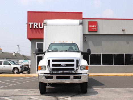 USED 2012 FORD F650 BOX VAN TRUCK #14070-2