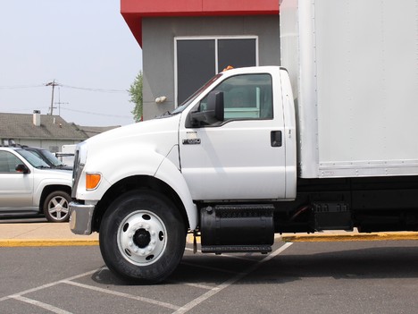 USED 2012 FORD F650 BOX VAN TRUCK #14070-5