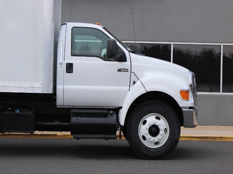 USED 2012 FORD F650 BOX VAN TRUCK #14070-8