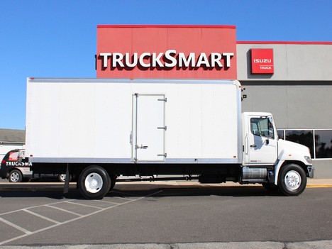 USED 2020 HINO 268A BOX VAN TRUCK #14119-10