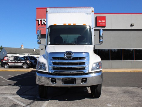 USED 2020 HINO 268A BOX VAN TRUCK #14119-2