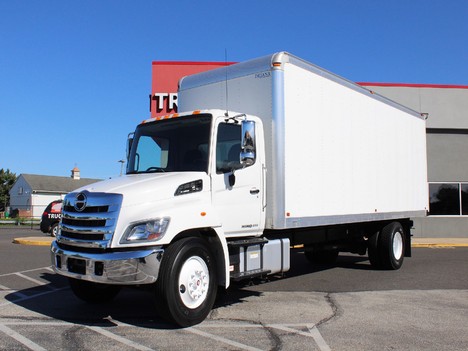USED 2020 HINO 268A BOX VAN TRUCK #14119-3