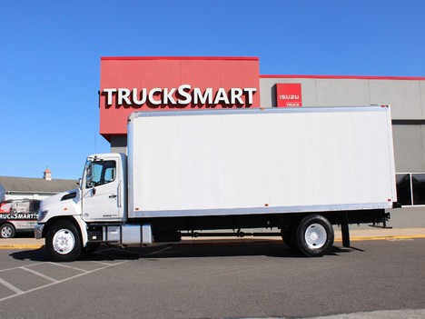 USED 2020 HINO 268A BOX VAN TRUCK #14119-4