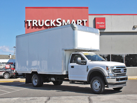 USED 2021 FORD F550 BOX VAN TRUCK #14127-3
