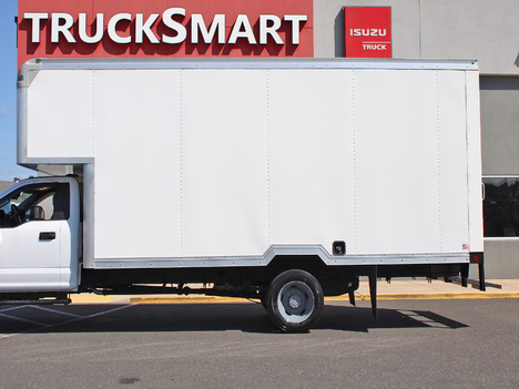 USED 2021 FORD F550 BOX VAN TRUCK #14127-6