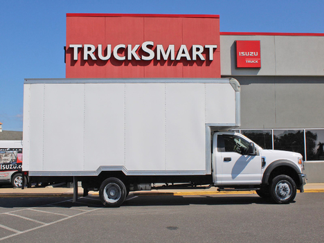 USED 2021 FORD F550 BOX VAN TRUCK #14127-9