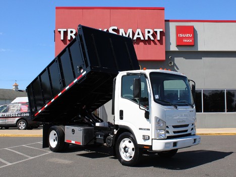 USED 2020 ISUZU NPR-HD DUMP TRUCK #14128