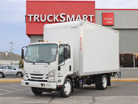 USED 2020 ISUZU NRR BOX VAN TRUCK #14132