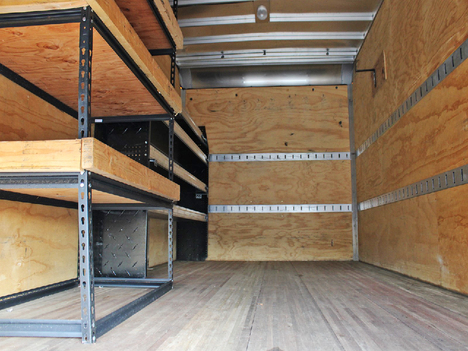 USED 2020 ISUZU NRR BOX VAN TRUCK #14132-11