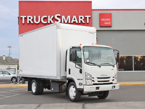 USED 2020 ISUZU NRR BOX VAN TRUCK #14132-3
