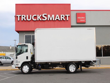 USED 2020 ISUZU NRR BOX VAN TRUCK #14132-4