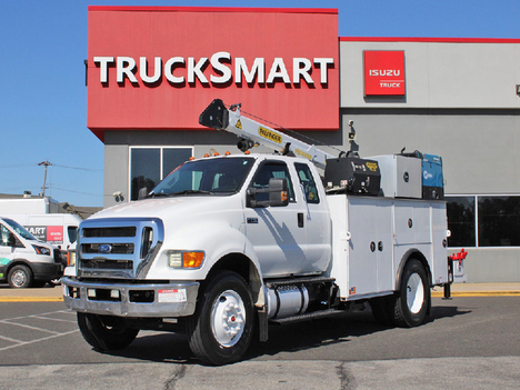 USED 2015 FORD F750 SERVICE - UTILITY TRUCK #14135-3