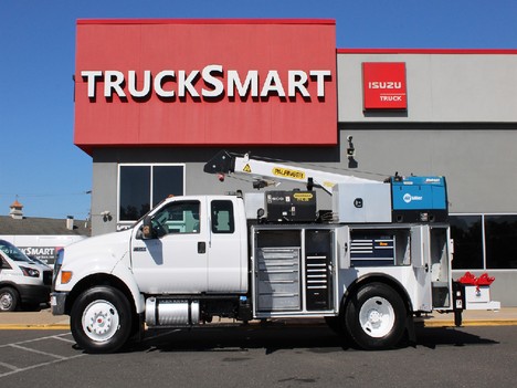USED 2015 FORD F750 SERVICE - UTILITY TRUCK #14135-7