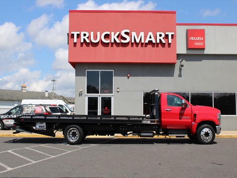 USED 2022 CHEVROLET SILVERADO 6500HD ROLLBACK TRUCK #14151-10