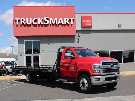 USED 2022 CHEVROLET SILVERADO 6500HD ROLLBACK TRUCK #14151-4
