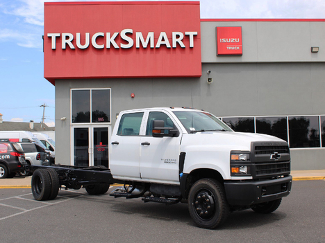 USED 2021 CHEVROLET 4500HD CAB CHASSIS TRUCK #14154-3