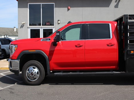 USED 2021 GMC SIERRA 3500 HD FLATBED TRUCK #14159-5