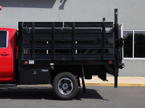 USED 2021 GMC SIERRA 3500 HD FLATBED TRUCK #14159-7