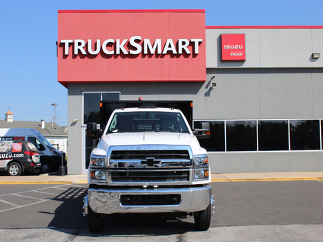 USED 2022 CHEVROLET 4500HD FLATBED TRUCK #14182-2