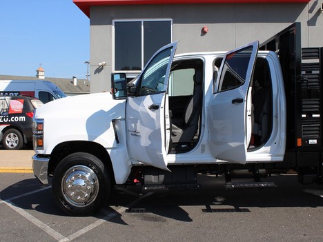 USED 2022 CHEVROLET 4500HD FLATBED TRUCK #14182-6