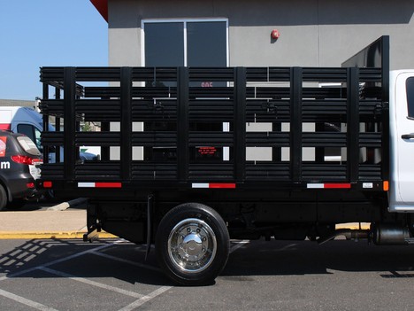 USED 2022 CHEVROLET 4500HD FLATBED TRUCK #14182-8