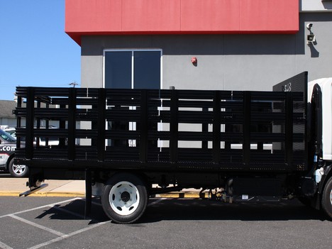 NEW 2023 ISUZU NRR STAKE BODY TRUCK #14190-7