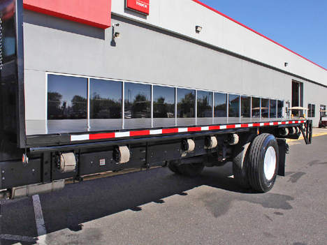 USED 2019 FORD F650 FLATBED TRUCK #14208-12