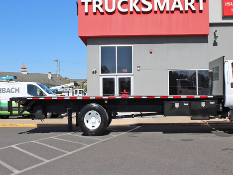 USED 2019 FORD F650 FLATBED TRUCK #14208-7