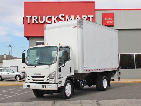 USED 2020 ISUZU NRR BOX VAN TRUCK #14220