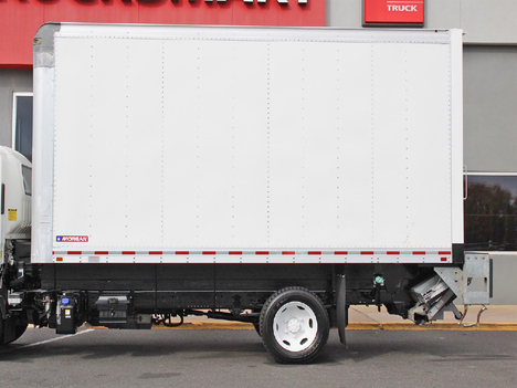 USED 2020 ISUZU NRR BOX VAN TRUCK #14220-6