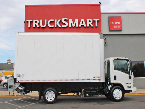 USED 2020 ISUZU NRR BOX VAN TRUCK #14220-9