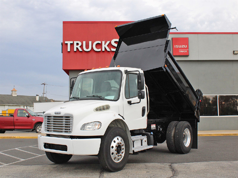 USED 2018 FREIGHTLINER M2 106 DUMP TRUCK #14221