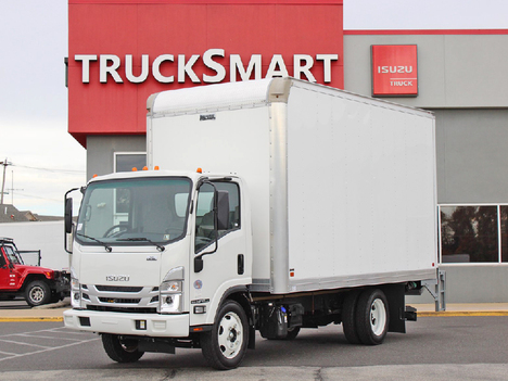 USED 2023 ISUZU NPR-XD BOX VAN TRUCK #14228