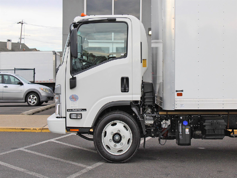 USED 2023 ISUZU NPR-XD BOX VAN TRUCK #14228-5