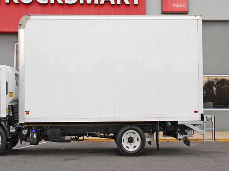 USED 2023 ISUZU NPR-XD BOX VAN TRUCK #14228-6