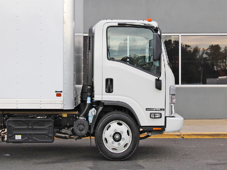 USED 2023 ISUZU NPR-XD BOX VAN TRUCK #14228-8
