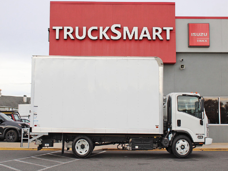 USED 2023 ISUZU NPR-XD BOX VAN TRUCK #14228-9