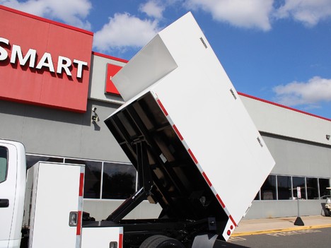USED 2019 FORD F550 CHIPPER DUMP TRUCK #14229-12