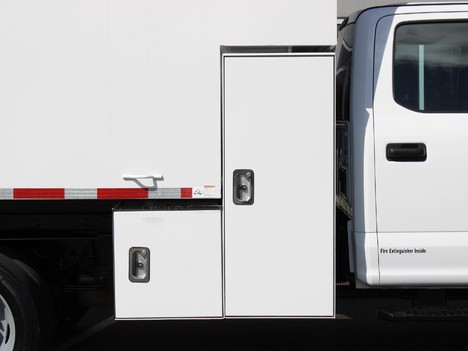 USED 2019 FORD F550 CHIPPER DUMP TRUCK #14229-14