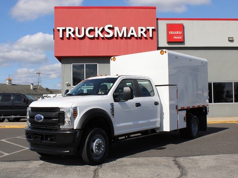 USED 2019 FORD F550 CHIPPER DUMP TRUCK #14229-3