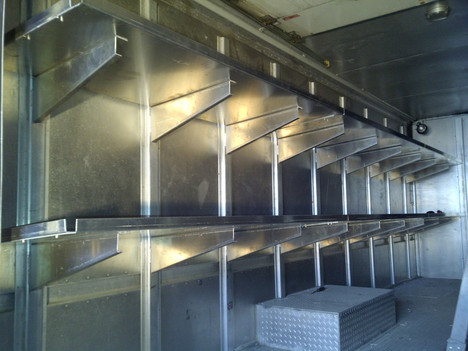NEW OTHER 4 FT SHELVING TRUCK BODY #14237