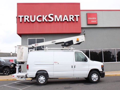 USED 2014 FORD E350 BUCKET BOOM TRUCK #14244-6