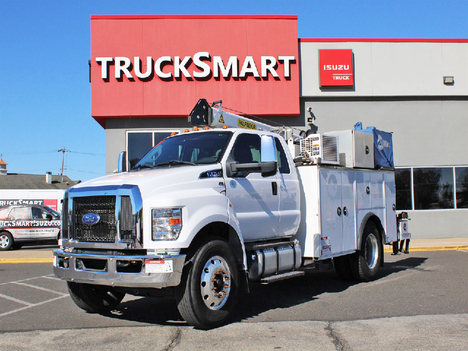 USED 2017 FORD F750 MECHANICS TRUCK #14271-3